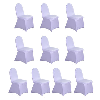<span>Easy to Install and Remove Lavender Banquet Chair Cover</span> <span>Easy to Install and Remove Lavender Banquet Chair Cover</span>