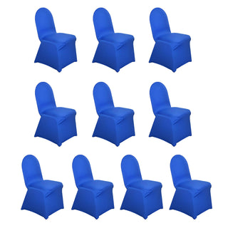<span>Easy to Install and Remove Royal Blue Banquet Chair Cover</span> <span>Easy to Install and Remove Royal Blue Banquet Chair Cover</span>