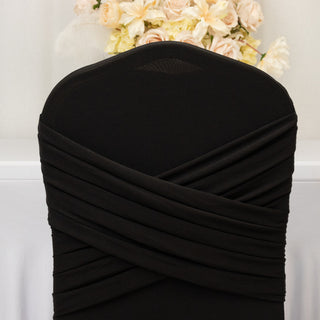 A Perfect Fit for Every Chair: Universal Compatibility of the Cross Back Stretch Spandex Banquet Chair Cover A Perfect Fit for Every Chair: Universal Compatibility of the Cross Back Stretch Spandex Banquet Chair Cover