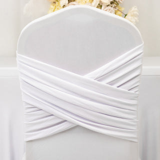 A Perfect Fit for Every Chair: Universal Compatibility of the Cross Back Stretch Spandex Banquet Chair Cover A Perfect Fit for Every Chair: Universal Compatibility of the Cross Back Stretch Spandex Banquet Chair Cover
