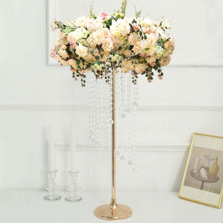 Captivating Gold Metal Flower Stand for Any Occasion Captivating Gold Metal Flower Stand for Any Occasion