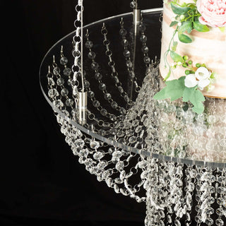 <strong>Stunning Hanging Chandelier Cake Swing Stand</strong> <strong>Stunning Hanging Chandelier Cake Swing Stand</strong>