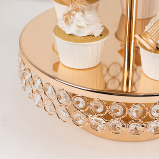 <strong>Gorgeous Gold Stand for Displaying Desserts</strong>