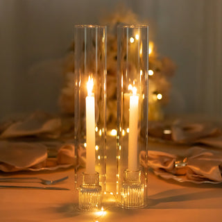 <strong>Hurricane Glass Candle Shades</strong>