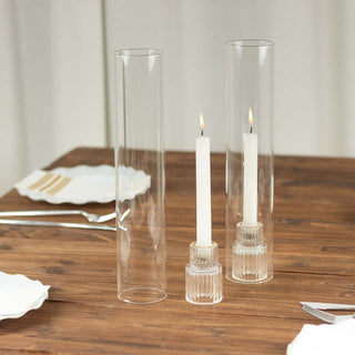 <strong>Elegant Clear Glass Candle Shades</strong> <strong>Elegant Clear Glass Candle Shades</strong>