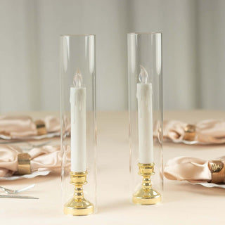 <strong>Timeless Clear Glass Candle Shades</strong> <strong>Timeless Clear Glass Candle Shades</strong>