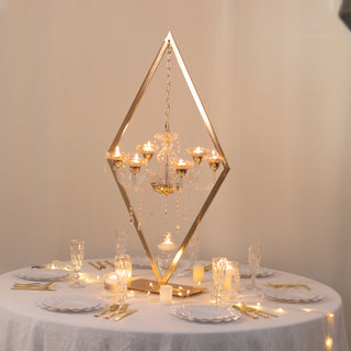 <meta charset="utf-8"><span><span><strong>Diamond Frame 6-Arm Gold Acrylic Candle Holder</strong></span></span> <meta charset="utf-8"><span><span><strong>Diamond Frame 6-Arm Gold Acrylic Candle Holder</strong></span></span>