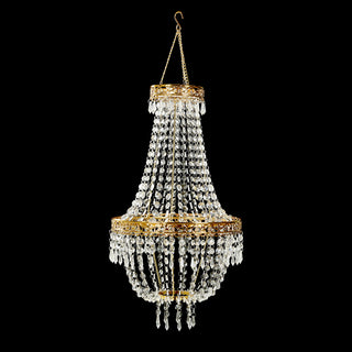A Statement Beaded Crystal Chandelier for Every Event Space A Statement Beaded Crystal Chandelier for Every Event Space