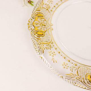Create Unforgettable Events with our Clear Decorative Charger Plates