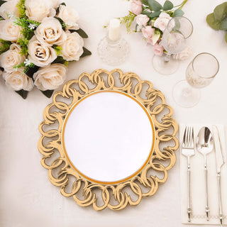 Create an Enchanting Atmosphere with Gold Round Plates Create an Enchanting Atmosphere with Gold Round Plates