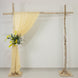 Champagne Sheer Backdrop Drape – 5ft x 14ft Wedding Arch & Ceiling Decor Panel