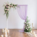 Lavender Lilac Sheer Backdrop Drape – 5ftx10ft Wedding Arch & Ceiling Decor Panel
