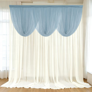 <meta charset="utf-8"><span><span><strong>Dusty Blue Sheer Chiffon Backdrop Swag for Serene Celebrations</strong></span></span> <meta charset="utf-8"><span><span><strong>Dusty Blue Sheer Chiffon Backdrop Swag for Serene Celebrations</strong></span></span>