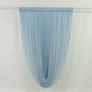 <meta charset="utf-8"><span><span><strong>Dusty Blue Sheer Chiffon Backdrop Swag for Serene, Statement Backdrops</strong></span></span> <meta charset="utf-8"><span><span><strong>Dusty Blue Sheer Chiffon Backdrop Swag for Serene, Statement Backdrops</strong></span></span>