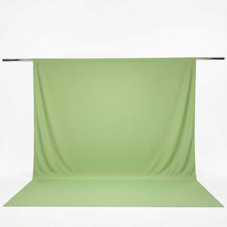 Light green fabric backdrop with seamless floor and support rod#whtbkgd