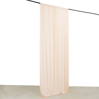 <strong>Stunning Blush 4-Way Stretch Spandex Drapery Panel</strong>