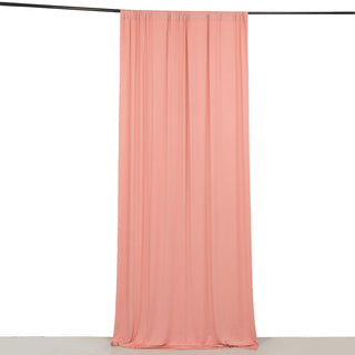 <strong>Wrinkle Free Dusty Rose Photography Curtain</strong>
