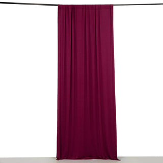 <strong>Dynamic Burgundy Stretch Spandex Drapery Panel</strong> <strong>Dynamic Burgundy Stretch Spandex Drapery Panel</strong>