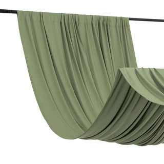 <strong>Stretchable Dusty Sage Green Backdrop Curtain</strong> <strong>Stretchable Dusty Sage Green Backdrop Curtain</strong>