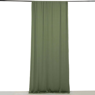 <strong>Dynamic Dusty Sage Green Stretch Spandex Drapery Panel</strong> <strong>Dynamic Dusty Sage Green Stretch Spandex Drapery Panel</strong>