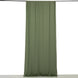 Dusty Sage Green 4-Way Stretch Spandex Photography Backdrop Curtain with Rod Pockets
