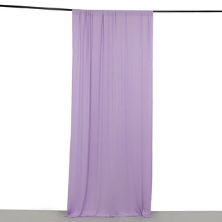 <strong>Wrinkle-Free Lavender Curtain For Events</strong>