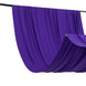 Purple 4-Way Stretch Spandex Photography Backdrop Curtain with Rod Pockets, Drapery Panel