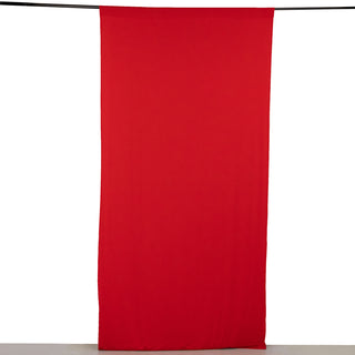 <strong>Wrinkle-Free Red Photography Curtain Panel</strong>