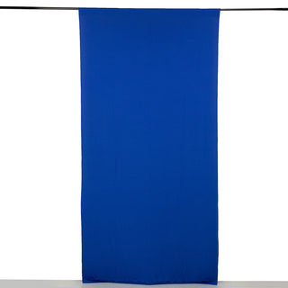 <strong>Wrinkle-Free Royal Blue Curtain Panel</strong>