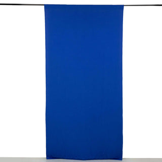 <strong>Wrinkle-Free Royal Blue Curtain Panel</strong> <strong>Wrinkle-Free Royal Blue Curtain Panel</strong>