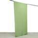 Sage Green 4-Way Stretch Spandex Photography Backdrop Curtain with Rod Pockets