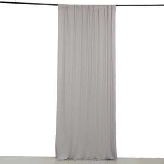<strong>Wrinkle-Free Silver Curtain Panel</strong> <strong>Wrinkle-Free Silver Curtain Panel</strong>