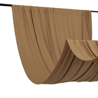 <strong>Stretchable Taupe Drapery Panel</strong> <strong>Stretchable Taupe Drapery Panel</strong>