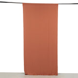 Terracotta (Rust) 4-Way Stretch Spandex Photography Backdrop Curtain
