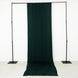 Hunter Emerald Green 4-Way Stretch Spandex Backdrop Curtain with Rod Pockets