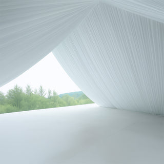 White Stretch Spandex Tent Ceiling Drape White Stretch Spandex Tent Ceiling Drape