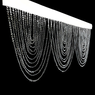<strong>Exquisite Elegance With Acrylic Crystal Beaded Curtain Valance</strong> <strong>Exquisite Elegance With Acrylic Crystal Beaded Curtain Valance</strong>