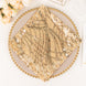 Champagne Wave Embroidered Sequin Mesh Dinner Napkin, Reusable Decorative Napkin