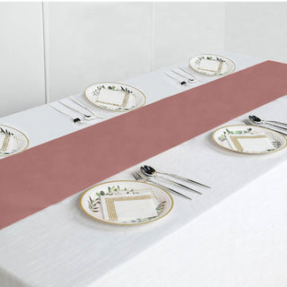Unleash Your Creativity with the Cinnamon Rose Polyester Table Runner