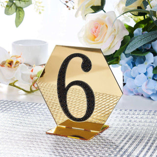 Add a Touch of Elegance with 4" Black Rhinestone Number Stickers Add a Touch of Elegance with 4" Black Rhinestone Number Stickers