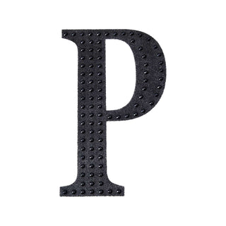Add Glamour to Your Event Décor with Black Decorative Rhinestone Alphabet Letter Stickers Add Glamour to Your Event Décor with Black Decorative Rhinestone Alphabet Letter Stickers