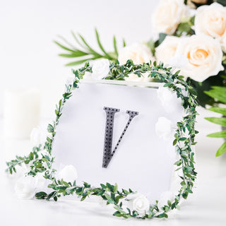 Create Stunning Event Decor with Black Decorative Rhinestone Letter Stickers Create Stunning Event Decor with Black Decorative Rhinestone Letter Stickers