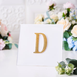 Create a Magical Atmosphere with Gold Decorative Rhinestone Alphabet Letter Stickers Create a Magical Atmosphere with Gold Decorative Rhinestone Alphabet Letter Stickers