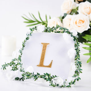 Sparkle up your Crafts with 4" Gold Decorative Rhinestone Alphabet Letter Stickers Sparkle up your Crafts with 4" Gold Decorative Rhinestone Alphabet Letter Stickers