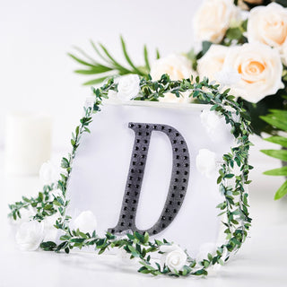 Create Stunning Event Decor with Black Decorative Rhinestone Alphabet Letter Stickers Create Stunning Event Decor with Black Decorative Rhinestone Alphabet Letter Stickers