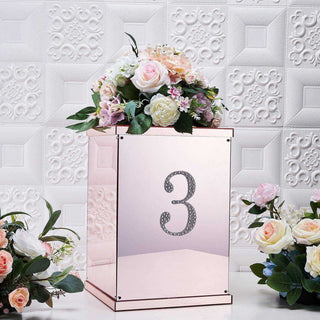 Sparkle Up Your Crafts with 6" Silver Decorative Rhinestone Number Stickers Sparkle Up Your Crafts with 6" Silver Decorative Rhinestone Number Stickers