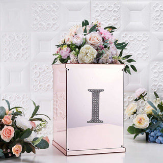 Sparkle up Your Crafts with 6" Silver Rhinestone Alphabet Letter Stickers Sparkle up Your Crafts with 6" Silver Rhinestone Alphabet Letter Stickers