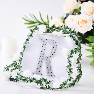Add a Touch of Glamour to Your Event Decor with Silver Rhinestone Alphabet Letter Stickers Add a Touch of Glamour to Your Event Decor with Silver Rhinestone Alphabet Letter Stickers