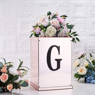 Add Glamour to Your Crafts with Black Decorative Rhinestone Alphabet Letter Stickers Add Glamour to Your Crafts with Black Decorative Rhinestone Alphabet Letter Stickers