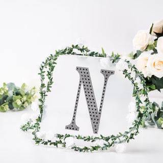 Add Elegance and Glamour to Your Event Decor with Black Letter N Stickers Add Elegance and Glamour to Your Event Decor with Black Letter N Stickers